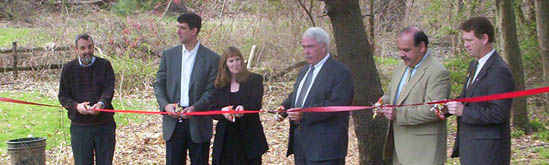 Ribbon cutting